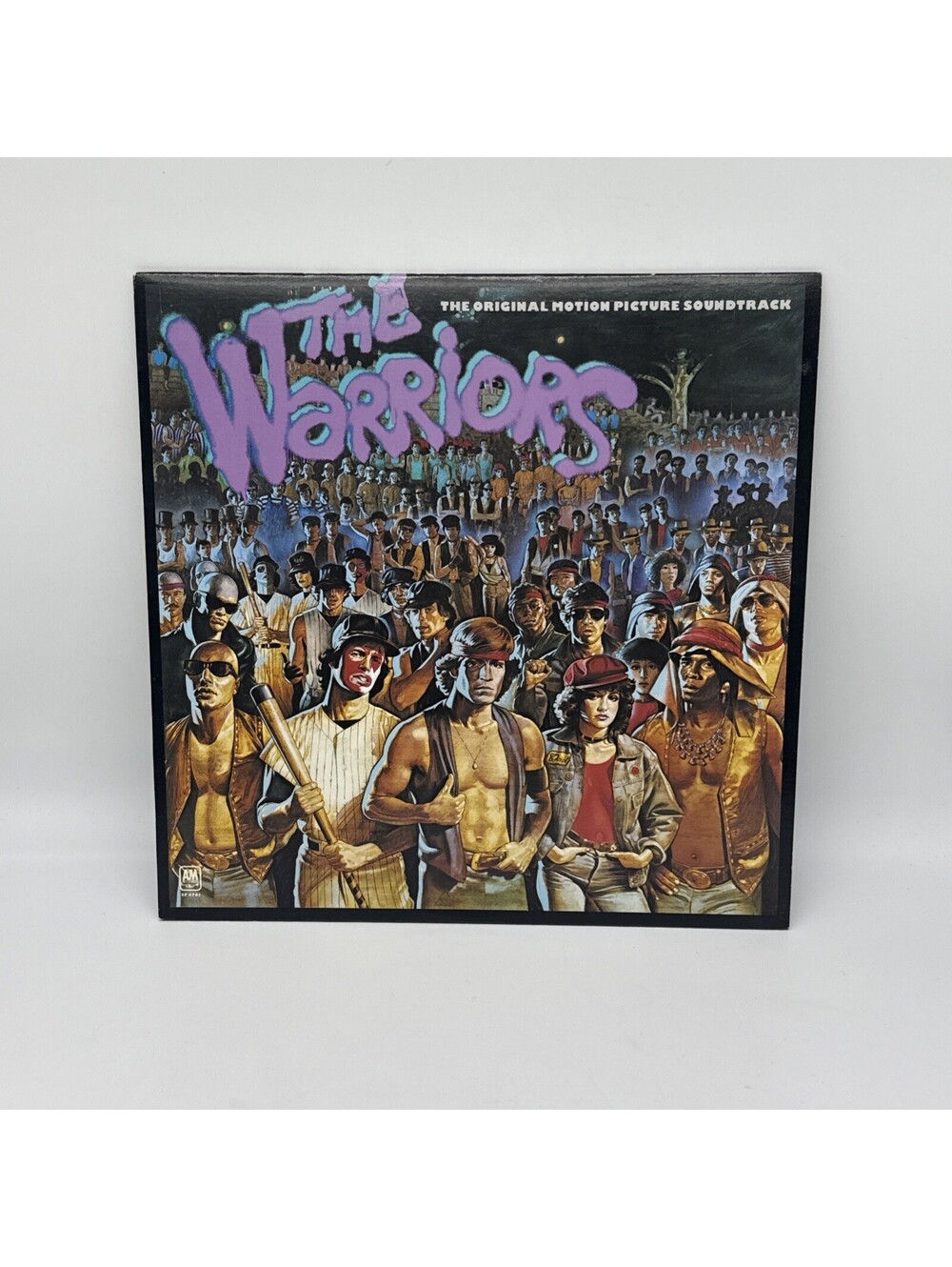 The Warriors Vinyl Vintage 1979 Movie Soundtrack Record LP! A&M SP-4761 Rare